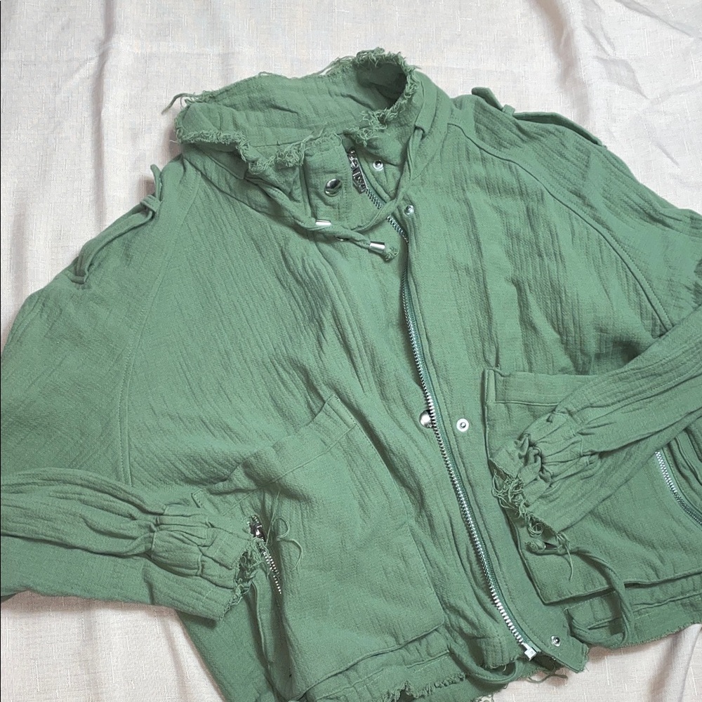 Blank NYC Green Jacket